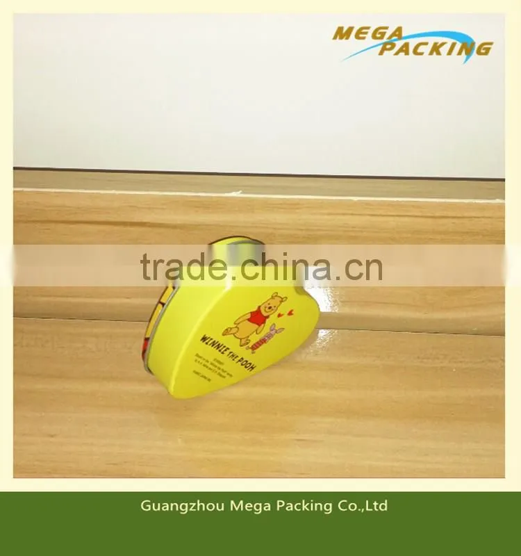High quality small rectangular metal tin box for storing pads/credit card/business card