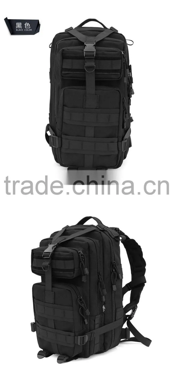 Army mountaineering bags Outdoor waterproof camouflage 3P Tactical Backpack