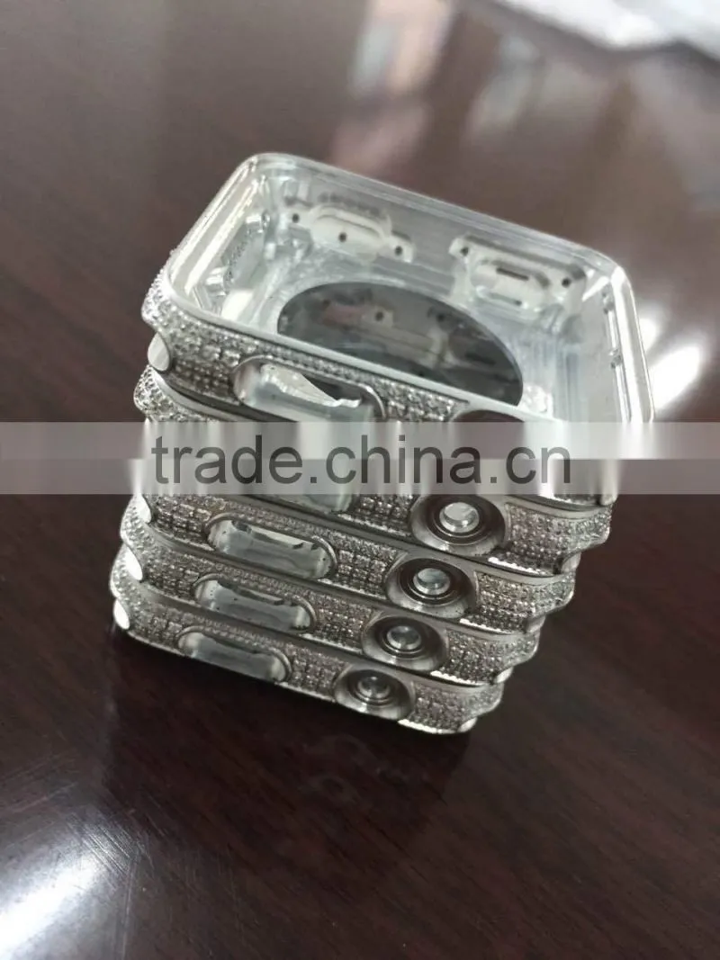 Gold case for apple watch luxury gold and 18 karat rose gold housing