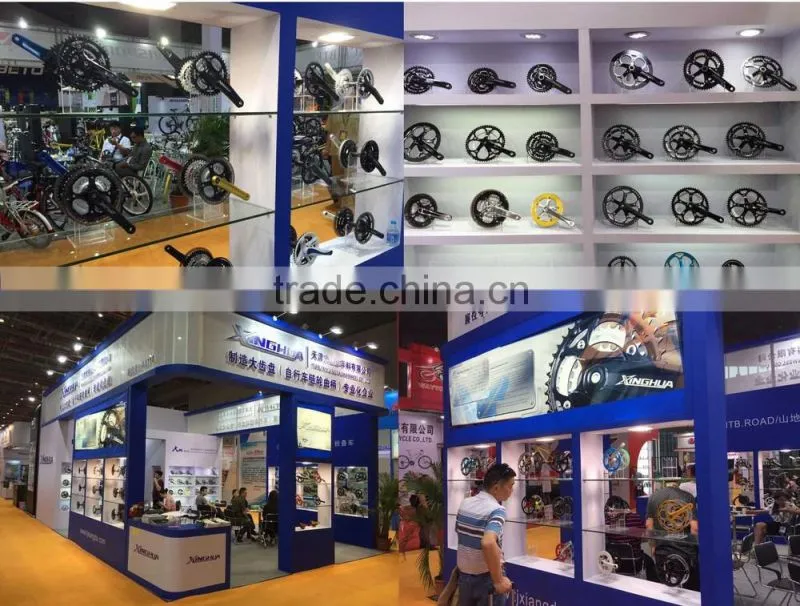 bicycle crank & chainwheel