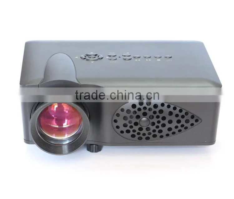 2015 Newest LED projector Mini Pico portable Projector TV AV VGA USB & SD with VGA HDMI Home Theater Projectors projeto