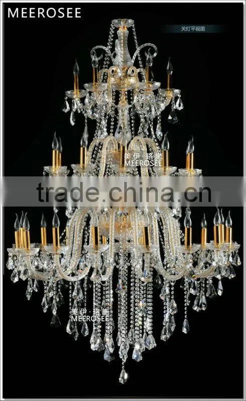 European Style Crystal Chandeliers Chandelier Large Hotel Chandelier Lamp Luxury Lighting for Hotel/Home Decoration MD3259