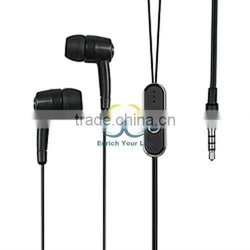 Cell phone accessories earphone for blackberry 9700