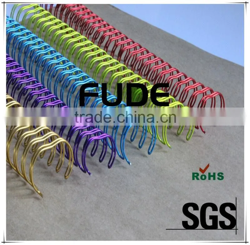 Factory Price ! Double wiro , double loop binding wire, plastic binding ring