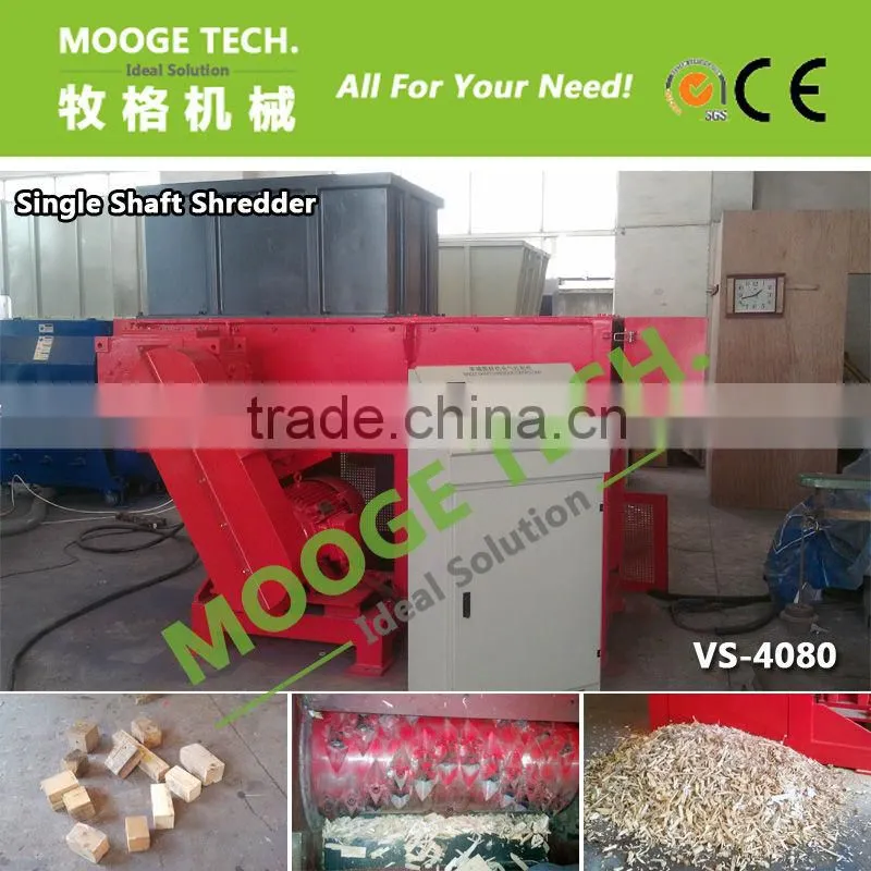 Superior Performance Plastic Single Shaft Shredder Machine