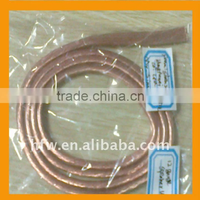Transparent 12 AWG speaker wire