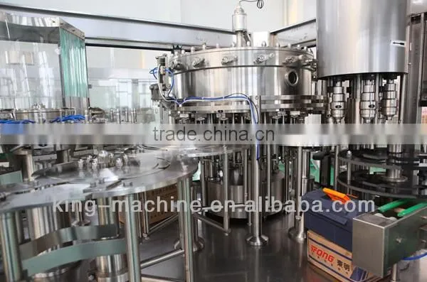 PET / glass bottle carbonated cold drink bottling plant