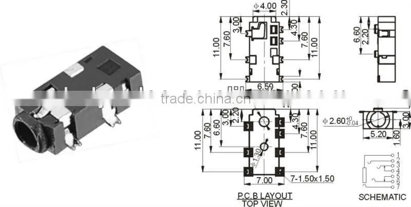 2.5mm earphone jack