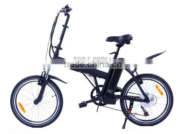 Alloy frame mini ebike easy riding small folding electric bike