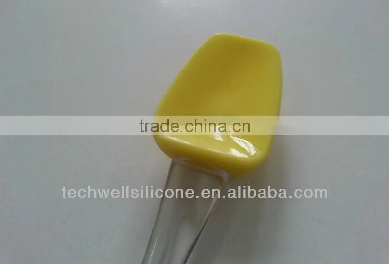 Hot selling multi functional silicone decorative tea spoon