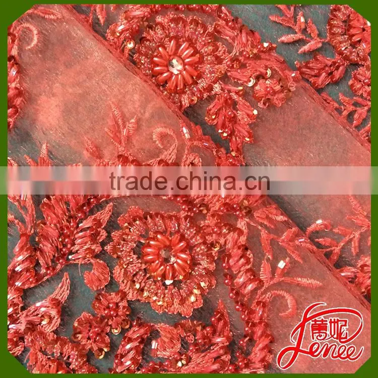 LATEST COLORFUL & FASHIONABLE DESIGN EMBROIDERY FABRIC WHOLESALE