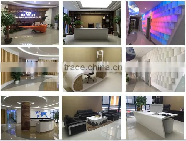 100% acrylic solid surface/durable magic stone solid surface
