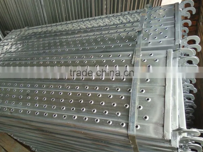 1524*1930mm Ladder scaffolding system with 480*1829mm steel plank