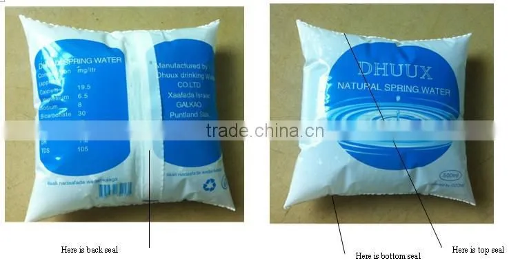 automatic beverage liquid filling packing machine