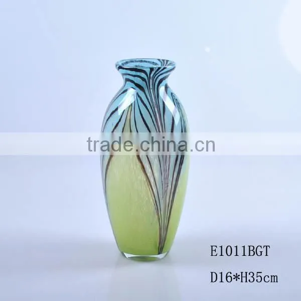 2015 New Design Glass Vase Unique Shape