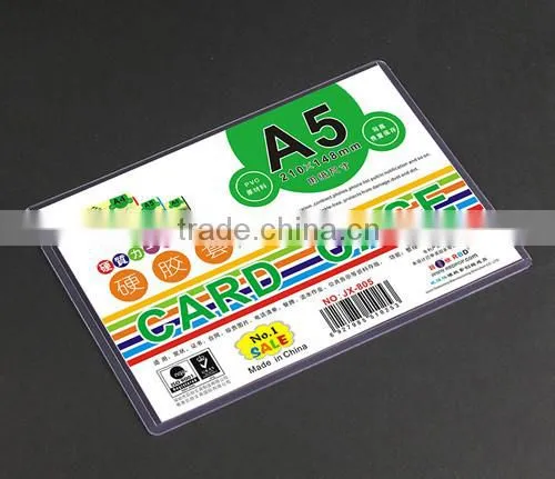 P01 0.4MM PVC Hard Card Case With Various Sizes