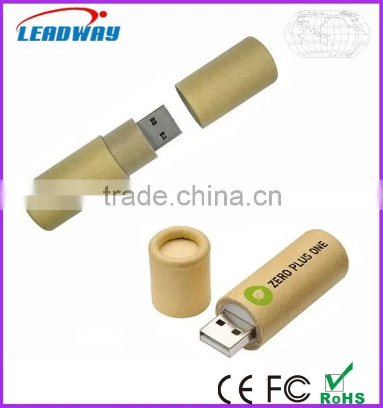 Hot Selling Recycled Paper USB 2.0 Flash Memory Stick