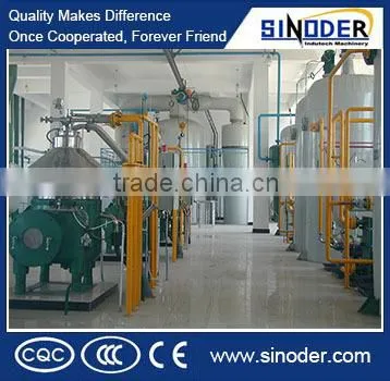 Large capacity first grade oil refinery/oil refinery machine / palm oil refinery