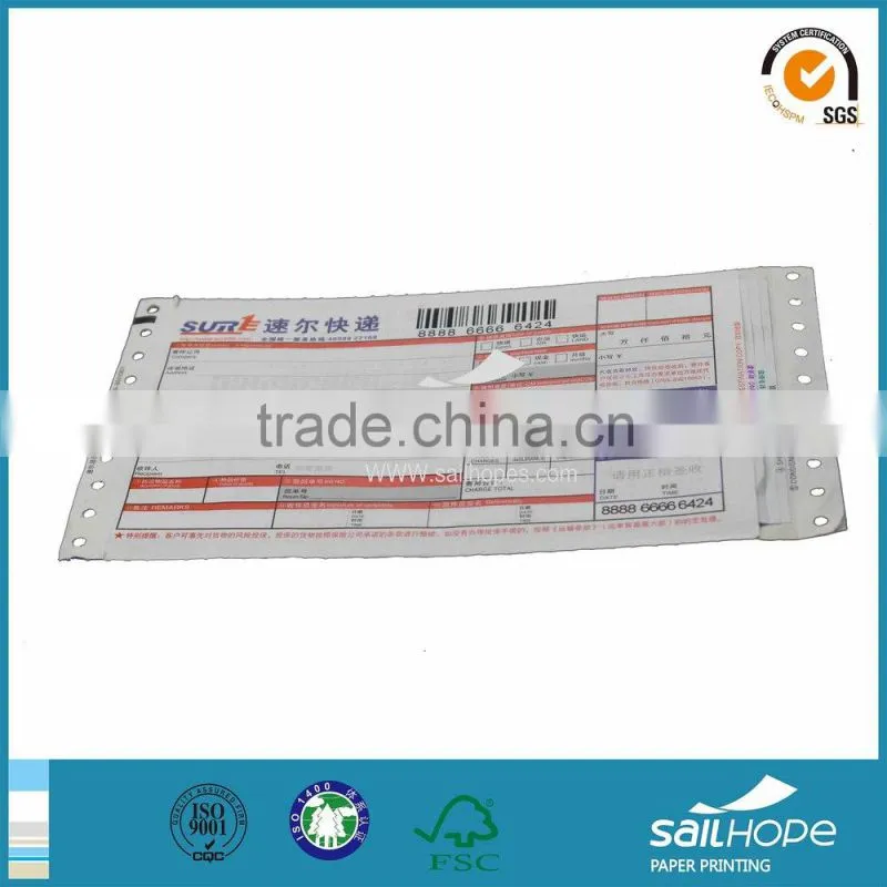 pretty consignment note customized ,all kind of requirement