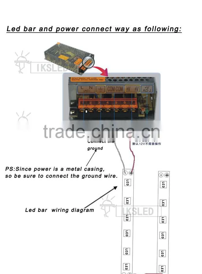 12V power 2A 4A 5A 10A 20A 30A 40A 50A for led strip