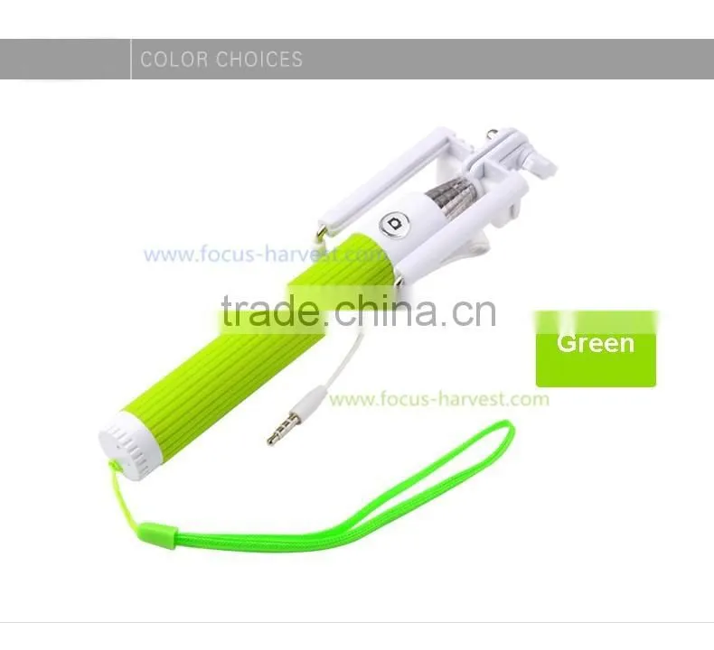 2015 hot sell mini selfie stick and shooting stick osaka hockey stick for iPhone 6 6s plus