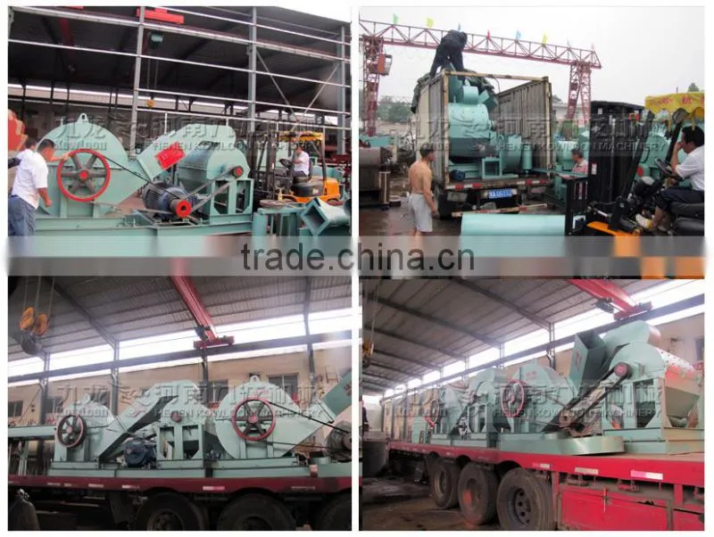 mobile wood sawdust machine