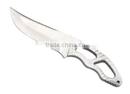 Fixed Blade Hunting Knife With Aluminum Handle