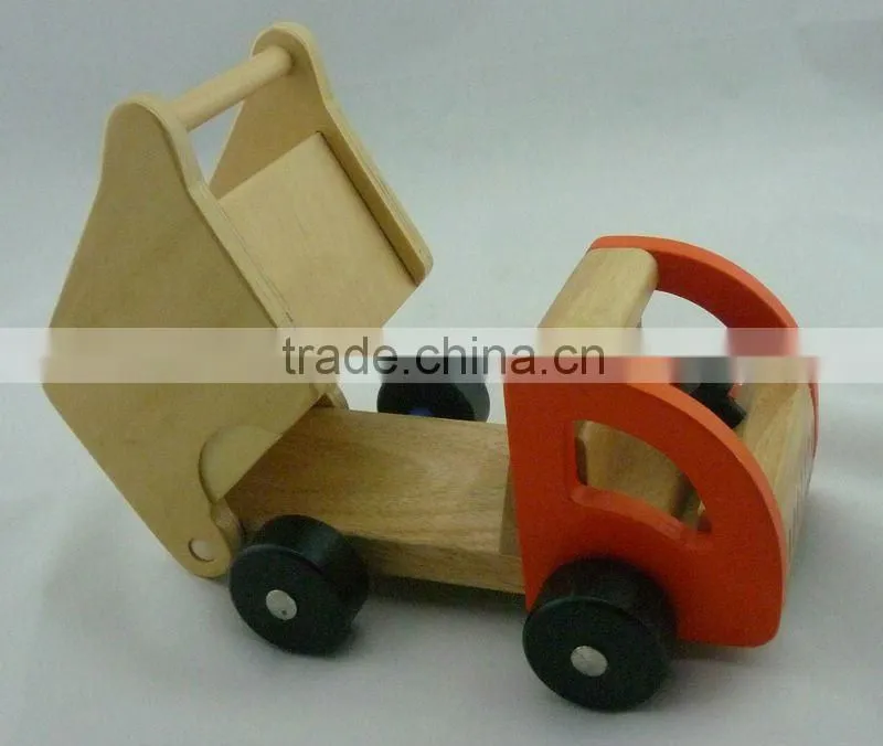wooden machine car toy for children pretend play