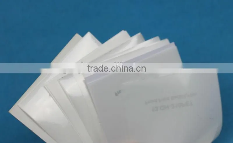 front print eco self adhesive pet film