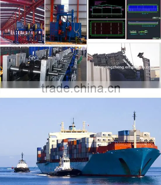 Sandwich panel steel china pre-engineered materials warehouse