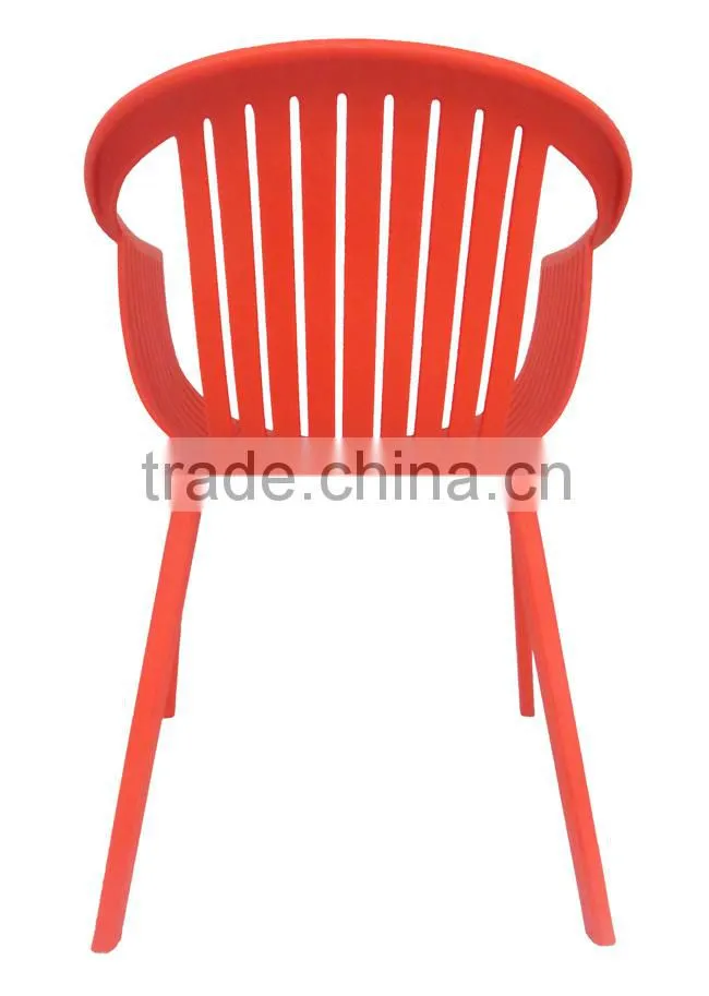 Modern design stackable outdoor plastic garden chair