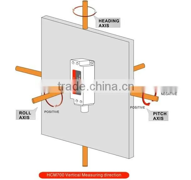 High Accuracy Triaxial Electronic Compass Sensor With Various Output Way