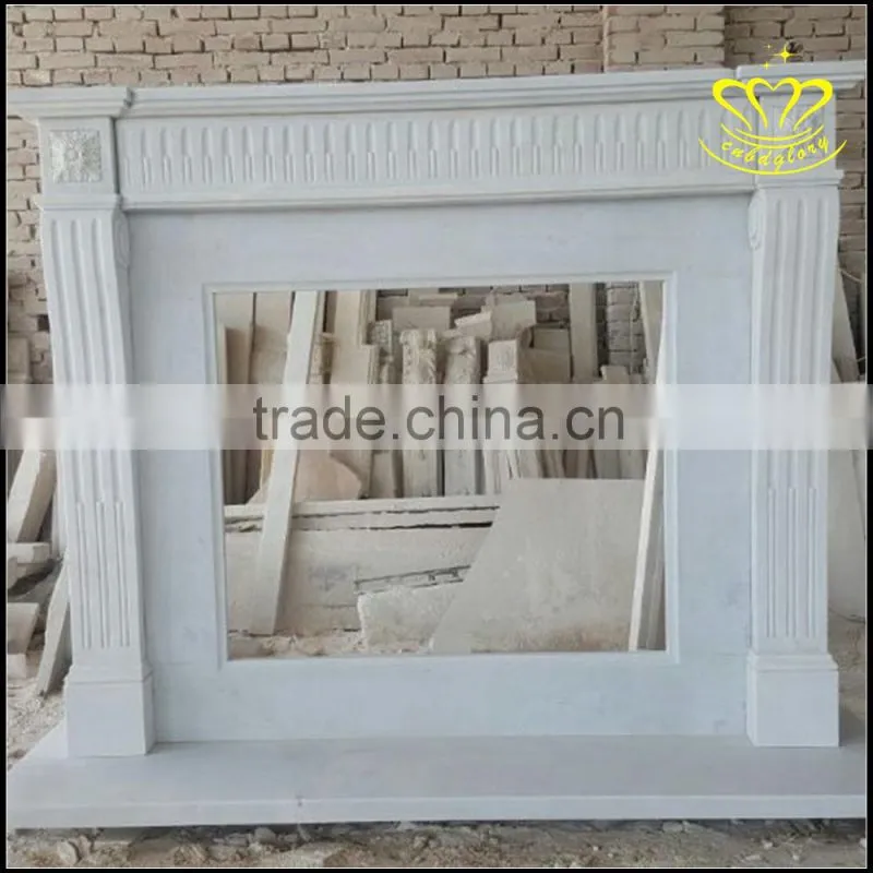 European mantel high-grade decoration stone carved marble fireplace products