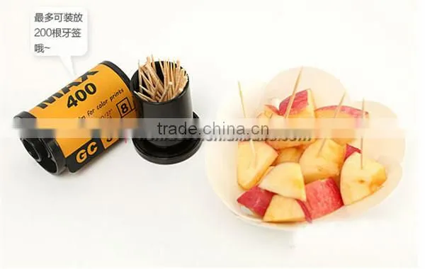 Roll Film Style Plastic Toothpick Holder