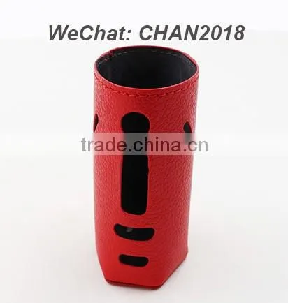 RED RX200 tc mod leather skin mod box leather case with high quality