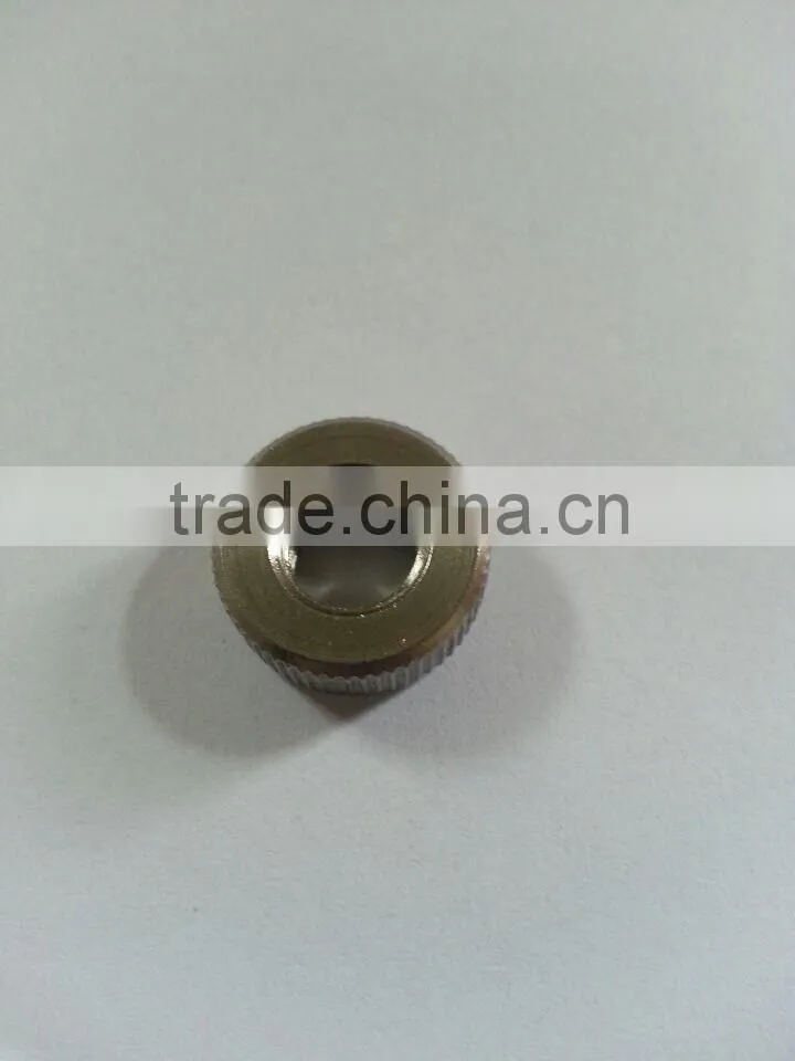 Stainless steel knurled bolt nut