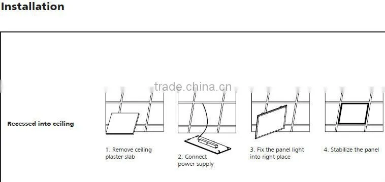 LM-80 2835 SMD ul cul dlc 2x4 50w 60w wholesale led panel light