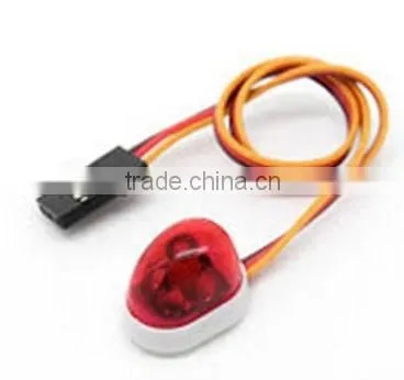 Police Car Style Single LED Light (Blue)