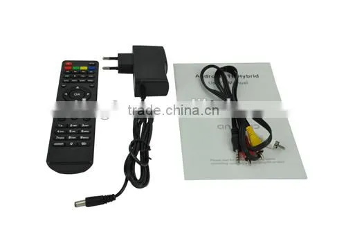 Newest Factory wholesale Android DVB-T2 Smart TV box Vigica C60T support wifi, 3G,3D, XBMC