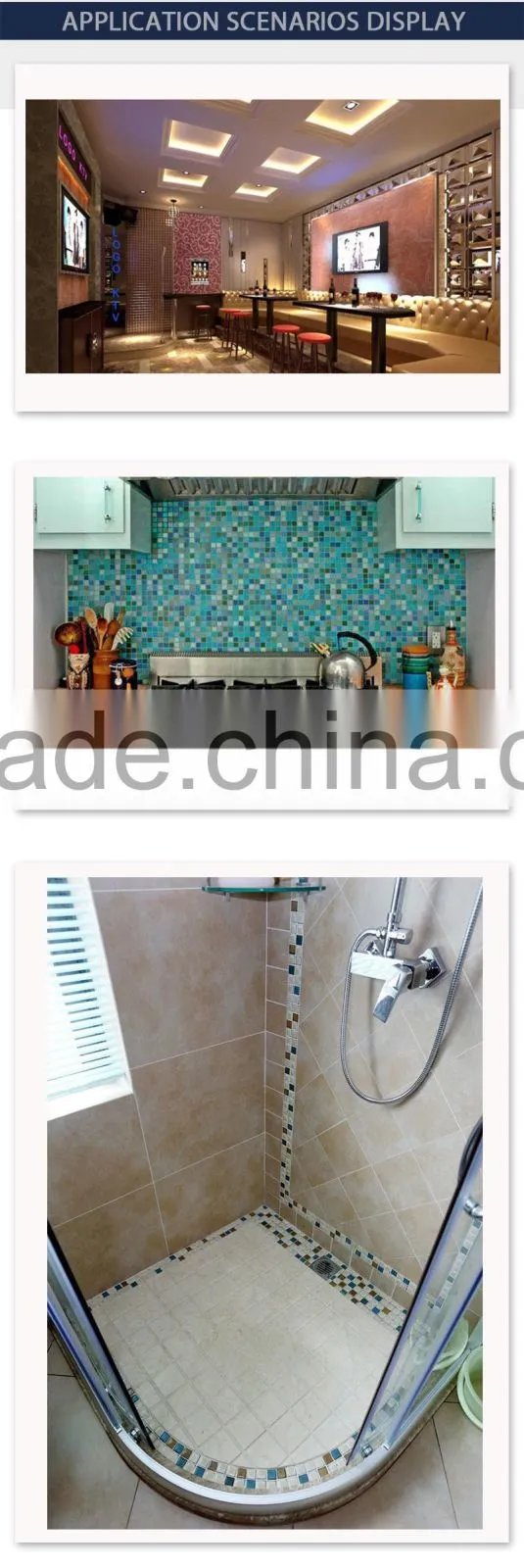 Lowest price hand made ceramic mosaic CC-Z011
