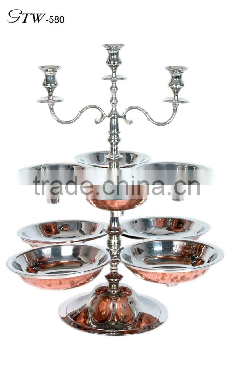 wholesale stainless steel 2 tiers chaffing dish buffet food warmer