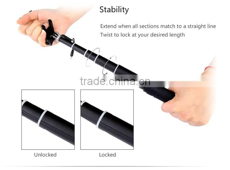 2015 high quality mini monopod tripod for iphone 6 for iphone and android smartphone