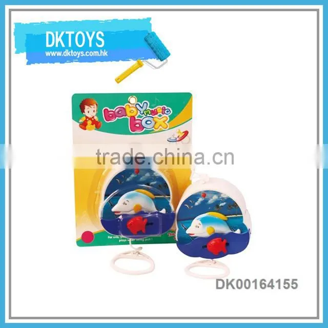 Cute Baby Music Bell Pull Line Rattle
