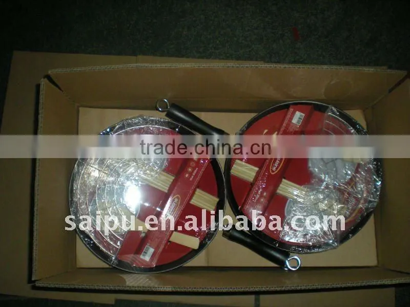 10 pcs non-stick chinese wok