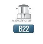 Aluminum heat sink e27/b22/e14 led candle lighting 3w led candle lamp e14 dimmable