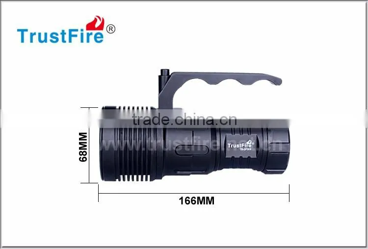 Trustfire original DF009 IPX8 1600lm cree professional powerful flashlight for diving
