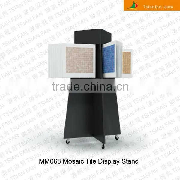 MM068 Mosaic tile display rack /standing display rack / showroom display rack