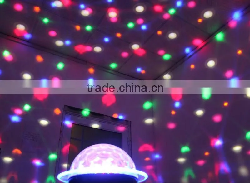 Disco stage led rgb crystal magic,effect Dot light ball