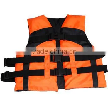 Orange kids life jacket