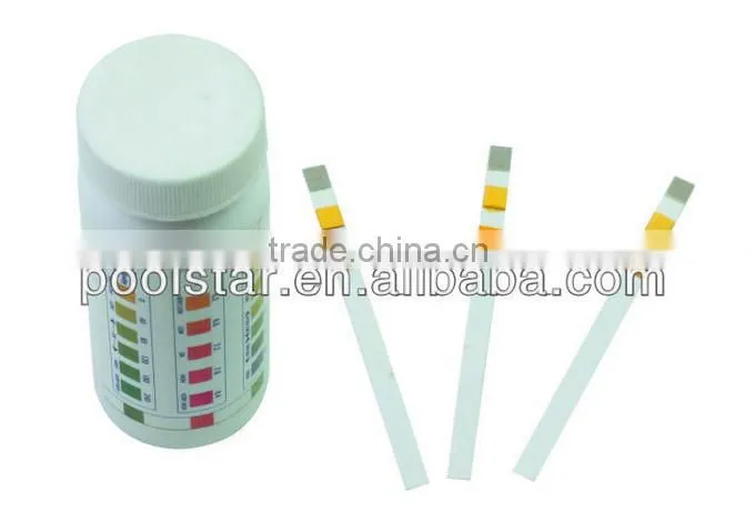 2015 Poolstar swimming pool rapid PH chlorine water test kits , 3 way test strips